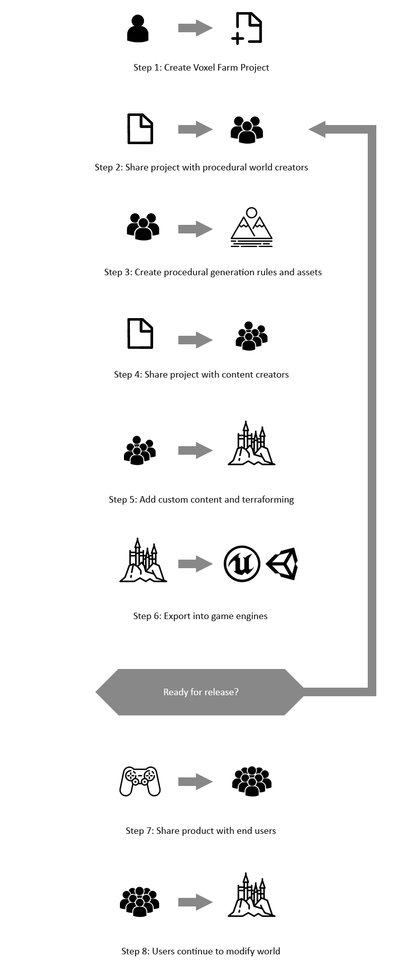 Voxel Farm Workflow