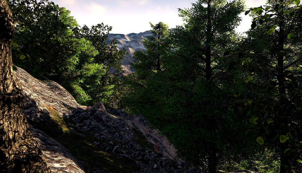 Procedural Terrain Instancing