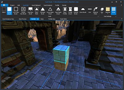 Voxel Studio Voxel Editing